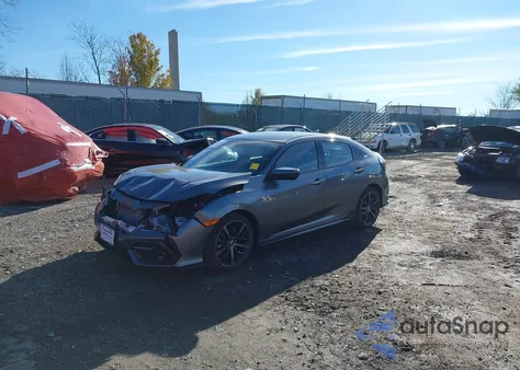 2021 Honda Civic Sport из США, поврежденный, VIN SHHFK7H45MU408181